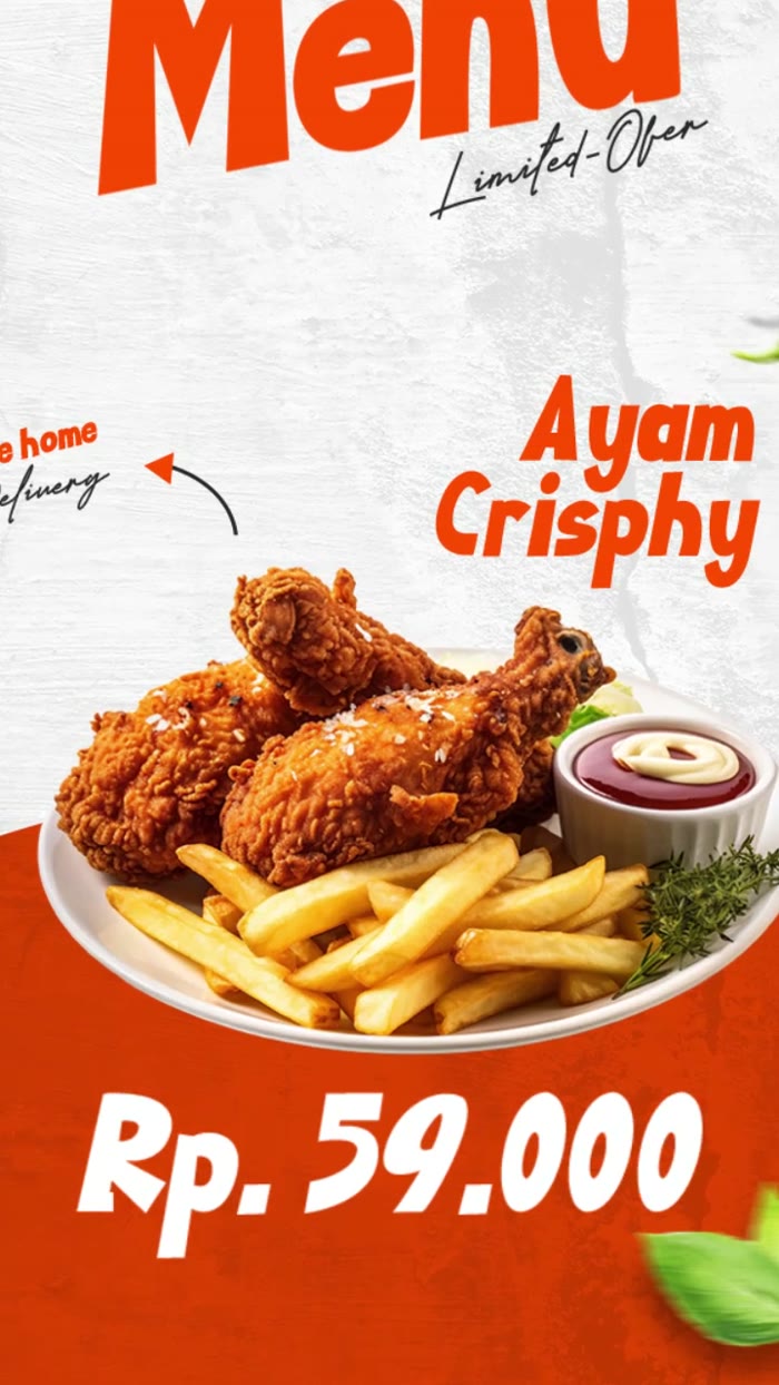 Ayam Crispy — Menu Promo