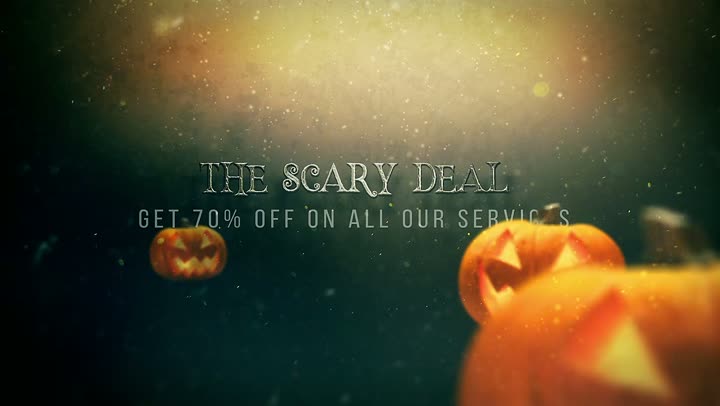 Logo Chemist — Halloween Scary Deal