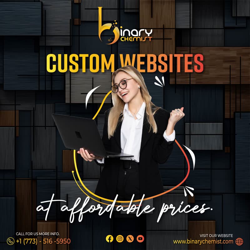Binary Chemist — Custom Websites