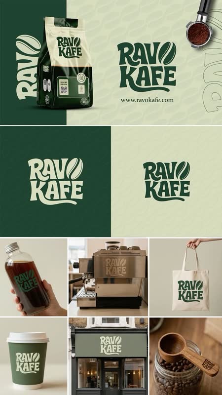 Ravo Kafe — Brand Identity