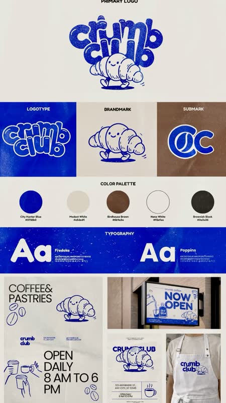 Crumb Club — Brand Identity
