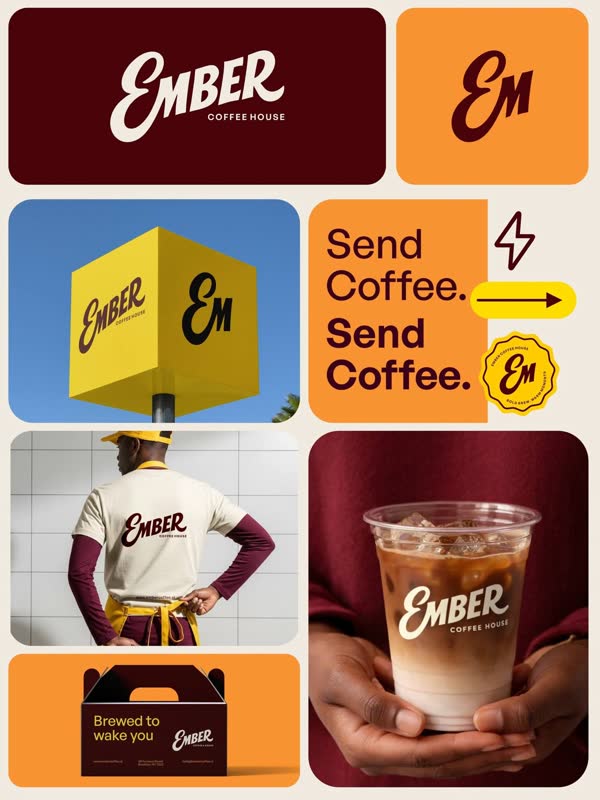 Ember Coffee House — Brand Identity