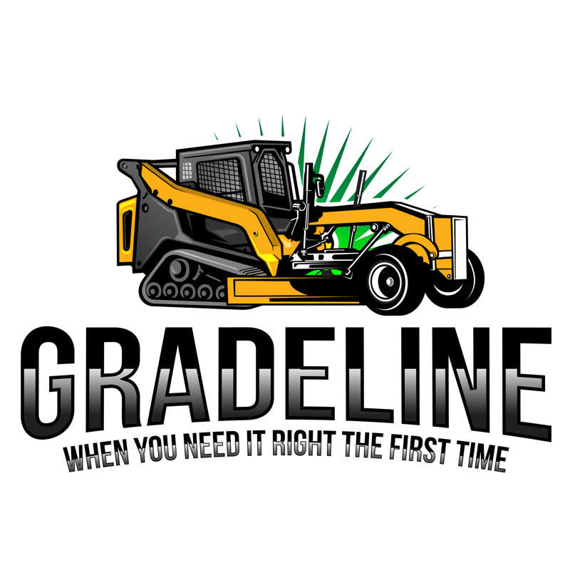 Gradeline — Logo Lockup
