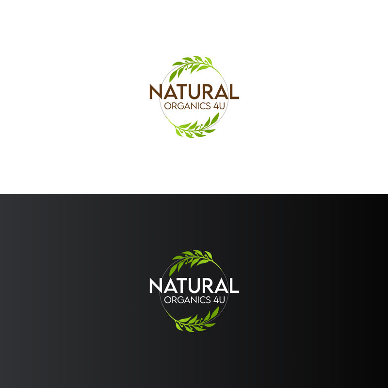 Natural Organics 4U — Logo Redraw