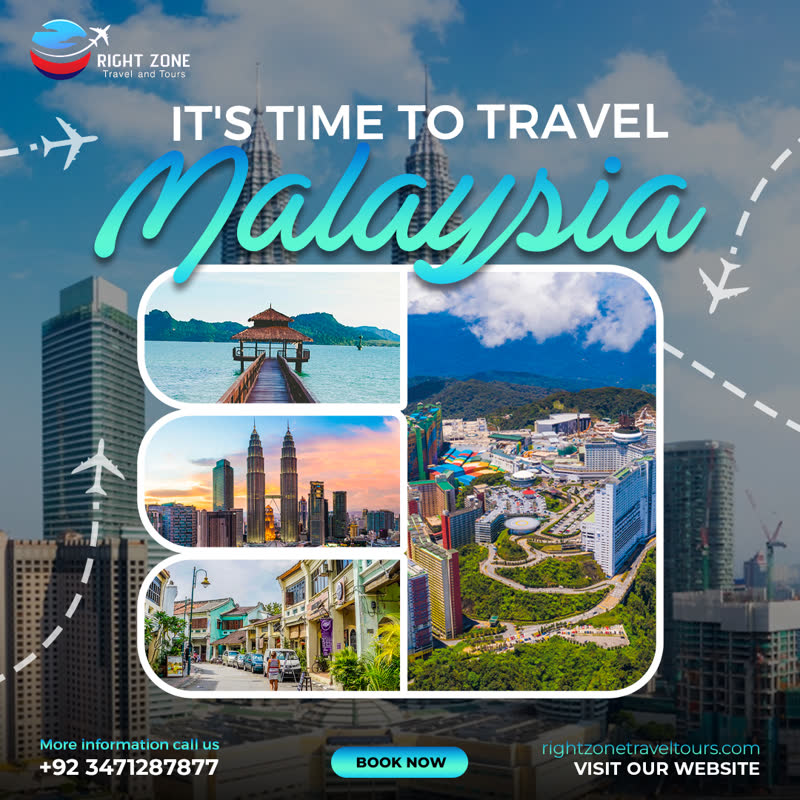 Right Zone Travel — Malaysia Collage